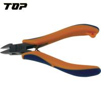 TOP(トップ工業) 三枚合せプラスチックニッパ 120mm (1丁) 品番：PN3-120 | 工具ランドプラス