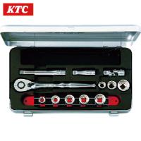 KTC 9.5sq.ソケットレンチセット[12点] (1S) 品番：TB308BX | 工具ランドプラス