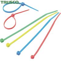 TRUSCO(トラスコ) カラーケーブルタイ 幅3.6X150mm最大結束φ36標準型 アソート(1袋) 品番：TRCVR-150-S | 工具ランドプラス
