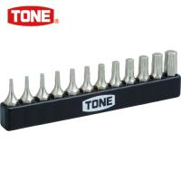 TONE(トネ) トルクスプラスビットセット (1S) 品番：BTIP12S | 工具ランドプラス