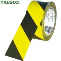 TRUSCO(トラスコ) トラ表示テープ 50mmX25m 黄黒 (1巻) 品番：TRTR-5025YB | 工具ランドプラス