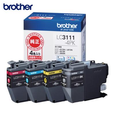 lc3111 4pk ブラザー 純正のおすすめ人気商品一覧 通販 - Yahoo
