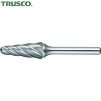 TRUSCO(トラスコ) 超硬バー テーパー(先丸) Φ16X刃長30X軸6 アルミカット (1本) TA7C160 | 工具ランドプラス