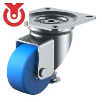 ユーエイ AF-75 プレート式 自在 アジャスター付キャスター モノマーキャストナイロン 車輪径75mm AFタイプ AF型 取付寸法115×115(105×105) (1個) | 工具ランドプラス