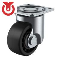 ユーエイ HSG-50GFB プレート式 自在 低床キャスター 強化ナイロン 車輪径50mm Hタイプ HSG型 取付寸法63×63 (1個) | 工具ランドプラス