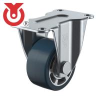 ユーエイ HR-75AU プレート式 固定 低床キャスター ウレタン 車輪径75mm  Hタイプ HR型 取付寸法103×52 (1個) | 工具ランドプラス