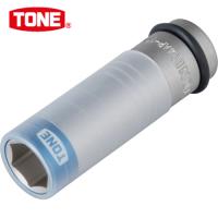 TONE(トネ) プロテクター付きインパクト用薄型ホイルナットソケット (1個) 品番：4AP-17N | 工具ランドプラス
