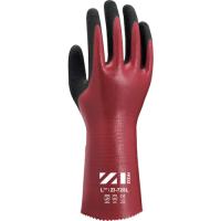 Weed 耐切創手袋 ZIZAI ZI-728L ニトリルフルコート Mサイズ(10双入) (1袋) 品番：ZI728LM | 工具ランドプラス