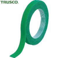 TRUSCO(トラスコ) マジックバンド[[R下]]結束テープ両面 幅10mmX長さ30m緑 (1巻) MKT-10W-GN | 工具ランドプラス