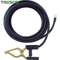 TRUSCO(トラスコ) キャブタイヤケーブル アースクリップ丸端子付 5m (1S) TCT-2205KE | 工具ランドプラス