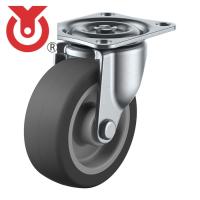 ユーエイ G-38EL プレート式 自在 キャスター エラストマー 車輪径38mm Gタイプ G型 取付寸法36×28 (1個) | 工具ランドプラス