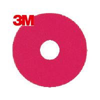 3M レッドバッファーパッド 赤 455X82mm (5枚入) (1箱) 品番：RED 455X82 | 工具ランドプラス