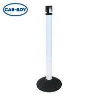 カーボーイ CAR-BOY カラープラポールセット キャップブラック ピラーホワイトゴムベース (1S) CP-05CL0921 | 工具ランドプラス