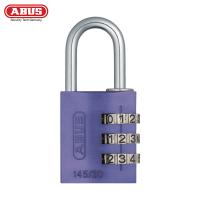 ABUS ナンバー可変式南京錠 145-30 パープル (1個) 品番：145-30-PU | 工具ランドプラス