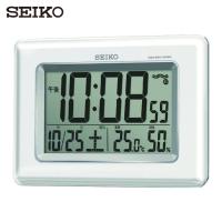 セイコー SEIKO 温湿度計付き掛置兼用電波時計 (1個) 品番：SQ424W | 工具ランドプラス