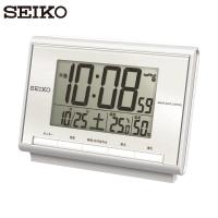 SEIKO 温湿度付き電波時計 (1個) 品番：SQ698S | 工具ランドプラス