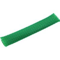 TRUSCO(トラスコ)　カラー編組チューブ　自然折径２８ｍｍ　長さ１０ｍ　１巻　緑 BTC-25-GN | 工具の楽市