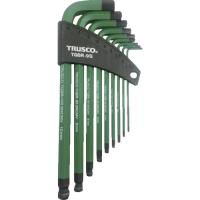 TRUSCO(トラスコ)　カラーボールポイント六角棒レンチセット　９本組 TGBR-9S | 工具の楽市