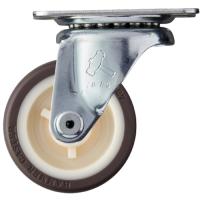 ハンマー　旋回式ウレタン車輪（ナイロンホイール）６５ｍｍ 420G-UR65 | 工具の楽市
