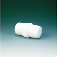 フロンケミカル　フッ素樹脂（ＰＴＦＥ）　ニップル　Ｒ１／２ＸＲ１／２ NR0089-008 | 工具の楽市