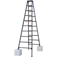 ハセガワ　伸縮脚立（ブラックレーベル）ＲＹＺＢ−３０ａ（１０９１５） RYZB-30A≪イチオシ≫