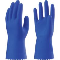 ショーワ　塩化ビニール手袋　Ｎｏ１５２タフレックス　ブルー　Ｍサイズ NO152-M　_ | 工具の楽市