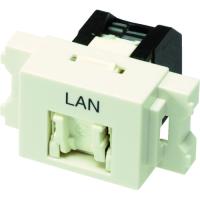 コーニング　Ｃａｔ５ｅ　ＲＪ４５モジュラージャック＋ＪＩＳプレート用アダプタセット VOL-5OCBZL-WHL | 工具の楽市