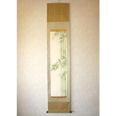 掛け軸の専門店 香遊オンライン - 梅に鶯（うぐいす）・竹に雀｜Yahoo