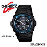 CASIO AWG-M100A-1A G-SHOCK Gショック カシオ ブラック ブルー メンズ プレゼント 並行輸入 | ブランド腕時計ショップ BRANDONE