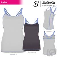Sofibella ソフィベラ 「Balance Collection バランスコレクション 　Athletic Cami Top BA1442」テニスウェア「SSウェア」『即日出荷』 | KPI24