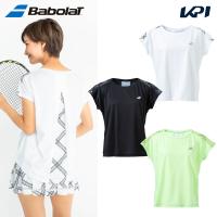 バボラ Babolat テニスウェア レディース   PURE SHORT SLEEVE SHIRT 半袖Tシャツ BWG4327 2024SS | KPI24