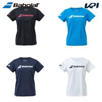 バボラ Babolat テニスウェア レディース   CLUB SHORT SLEEVE SHIRT ショートスリーブ 半袖Tシャツ BWP4530C 2024SS | KPI24