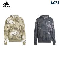 アディダス adidas マルチSPウェア メンズ   ESS BL CAMO スウェットフーディ KNR04 2024SS | KPI24