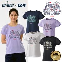 プリンス Prince テニスウェア レディース prince×KPIコラボ グラフィックTシャツ WS3905K KPI限定コラボモデル 2023SS 『即日出荷』 | KPI24