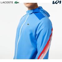 ラコステ LACOSTE テニスウェア メンズ チェッカーテーピングテニスフードジャケットト BH5045-99-WXI 2023SS『即日出荷』 | KPI