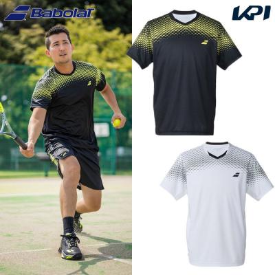Babolat テニス シャツ（色：ホワイト系）｜ウエア｜テニス｜スポーツ