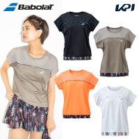 バボラ Babolat テニスウェア レディース   PURE SHORT SLEEVE SHIRT 半袖Tシャツ BWP4523 2024SS | KPI