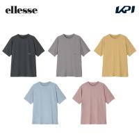 エレッセ Ellesse テニスウェア メンズ カラープロテクションショートスリーブシャツ 半袖Tシャツ EM024155 2024SS | KPI