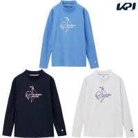 ルコック le coq sportif テニスウェア レディース   モックネック長袖シャツ QTWXJB01 2024SS | KPI