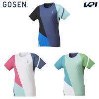 ゴーセン GOSEN テニスウェア レディース   ゲームシャツ T2407 2024SS | KPI