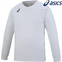 アシックス asics バレーボールウェア ユニセックス プラクティスロングスリーブトップ XW6747-01 2018SS | KPI