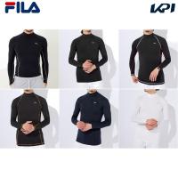 フィラ FILA フィットネスウェア メンズ   ＤＲＹ長袖ハイネックインナー 445111K 2023FW | KPIsports