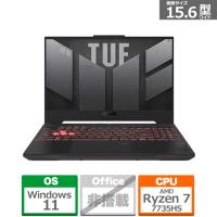 ASUS（エイスース） 15.6型TUF Gaming A15 FA507NV FA507NV-R7R4060 | ケーズデンキ Yahoo!ショップ