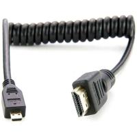 ATOMOS（アトモス） HDMIケーブル Coiled MICRO HDMI to Full HDMI Cable （30cm） ATOMCAB015 | ケーズデンキ Yahoo!ショップ