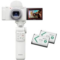 SONY（ソニー） レンズ一体型Vlogカメラ 『VLOGCAM ZV-1 II』シューティンググリップキット ZV-1M2G W | ケーズデンキ Yahoo!ショップ