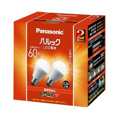 LED電球 パナソニック 60形（パルック／照明、電球） | 家具