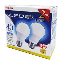 東芝（TOSHIBA） LED電球　昼光色　２個入り LDA4D-G/K40V1P | ケーズデンキ Yahoo!ショップ