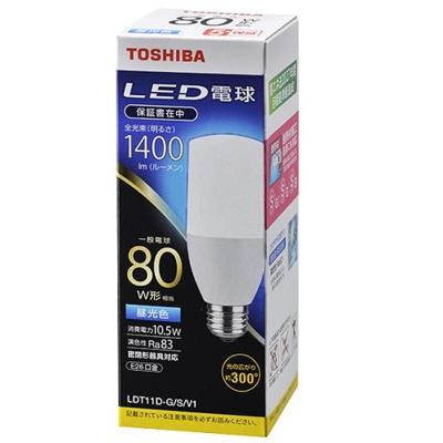 新品未使用品　TOSHIBA LED電球 1400lm 80W相当 6個セット 東芝 LDG6DG60V1 LED電球 | ヤマダウェブコム