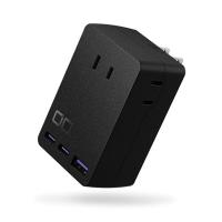 ＣＩＯ 拡張電源タップ　Polaris CUBE WALL CIO-PC67W2C1A-AC3-BK | ケーズデンキ Yahoo!ショップ