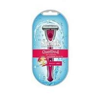 シック・ジャパン レディカミソリ（クアトロ４フォーウーマンホルダー）　本体（刃付き）＋替刃1個入 QFW-040 | ケーズデンキ Yahoo!ショップ